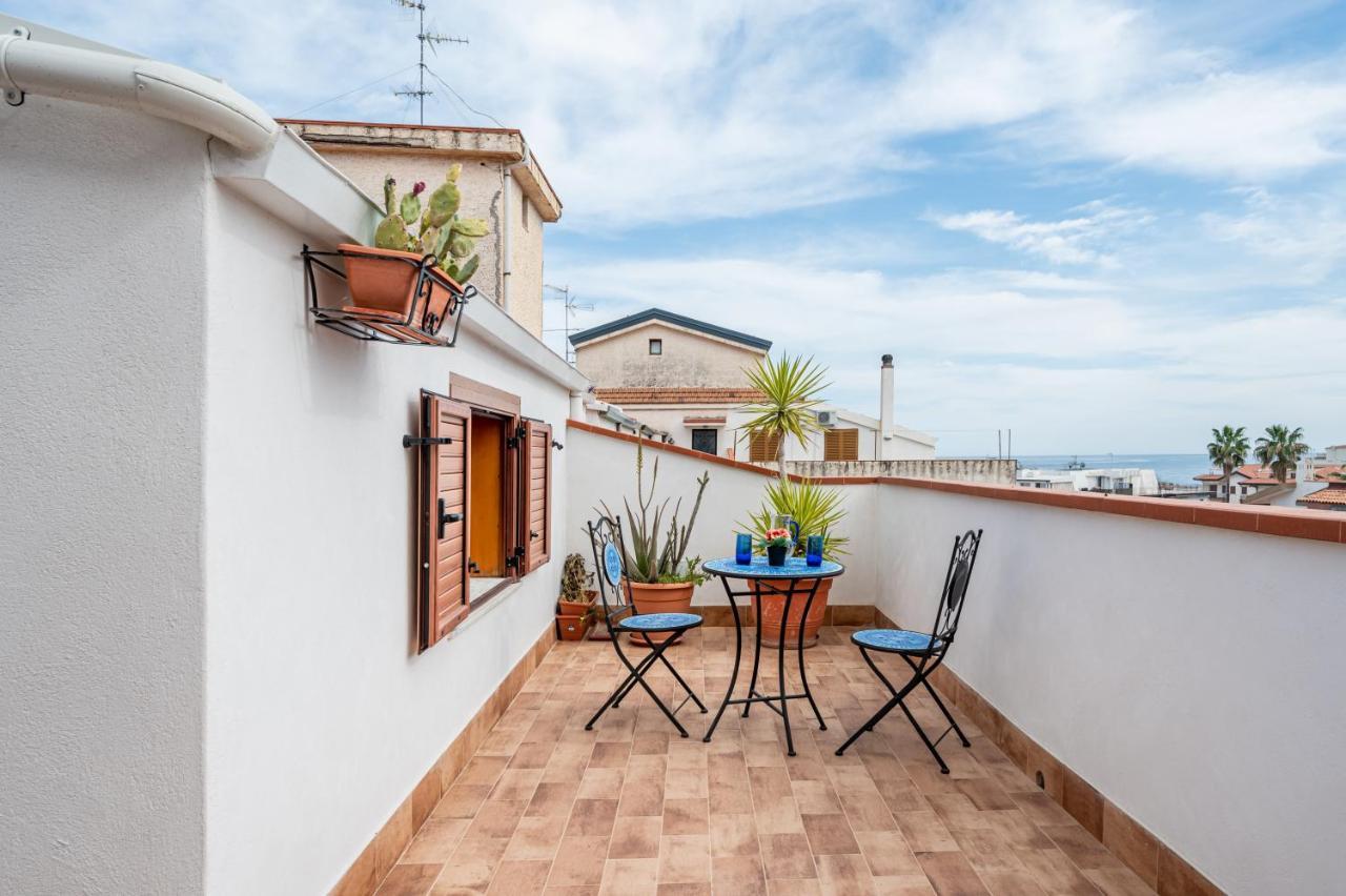 Naxos Charming Penthouse With Swimming Pool X6 Apartman Giardini-Naxos Kültér fotó
